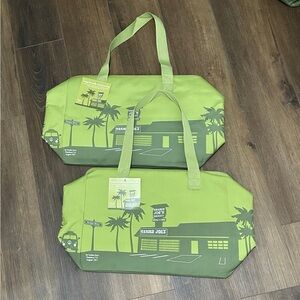 BNWT Trader Joes Ltd Edition XL Reusable Insulated Bag NEW RELEASE! x 2